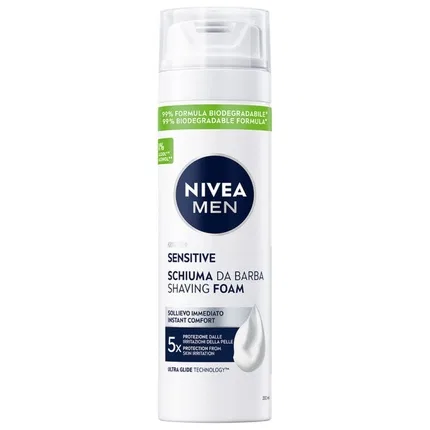 Пена для бритья 200 мл для чувствительной кожи Nivea, Black