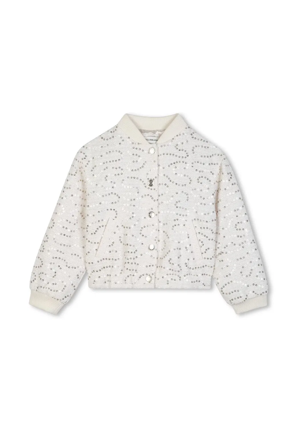 Veste en tweed - blazer Billieblush, Rice