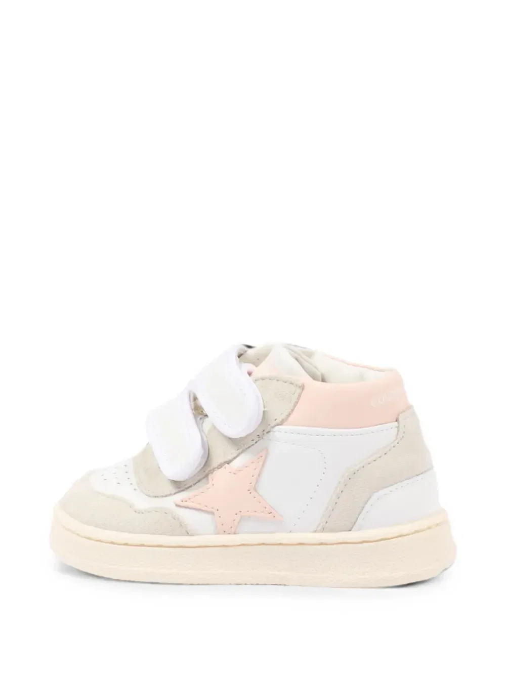 Кроссовки June Basket с сенсорным ремешком Golden Goose Kids, белый — фото 3