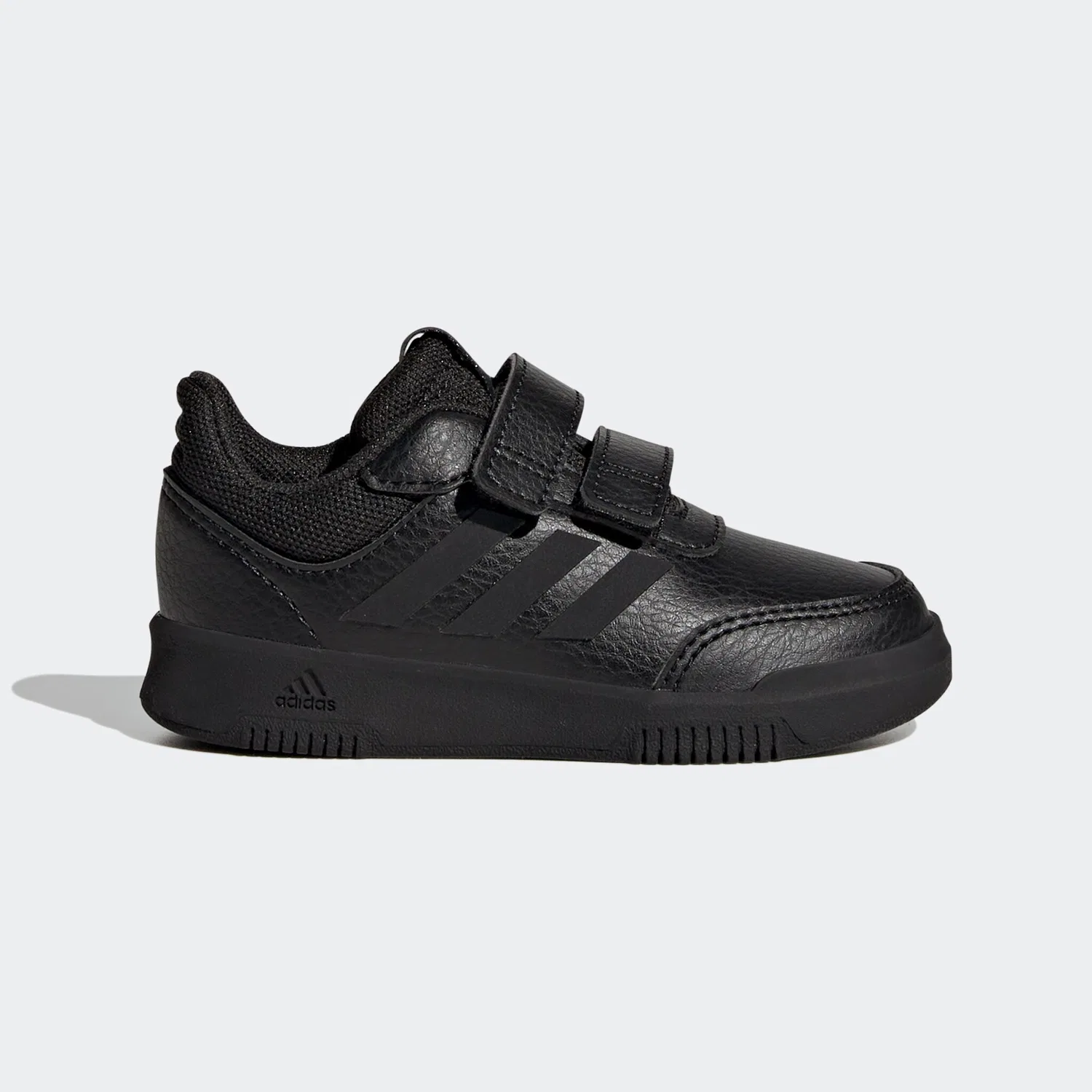 Детские кроссовки с липучками Adidas Sportswear, Core Black/Core Black/Grey Six — фото 2