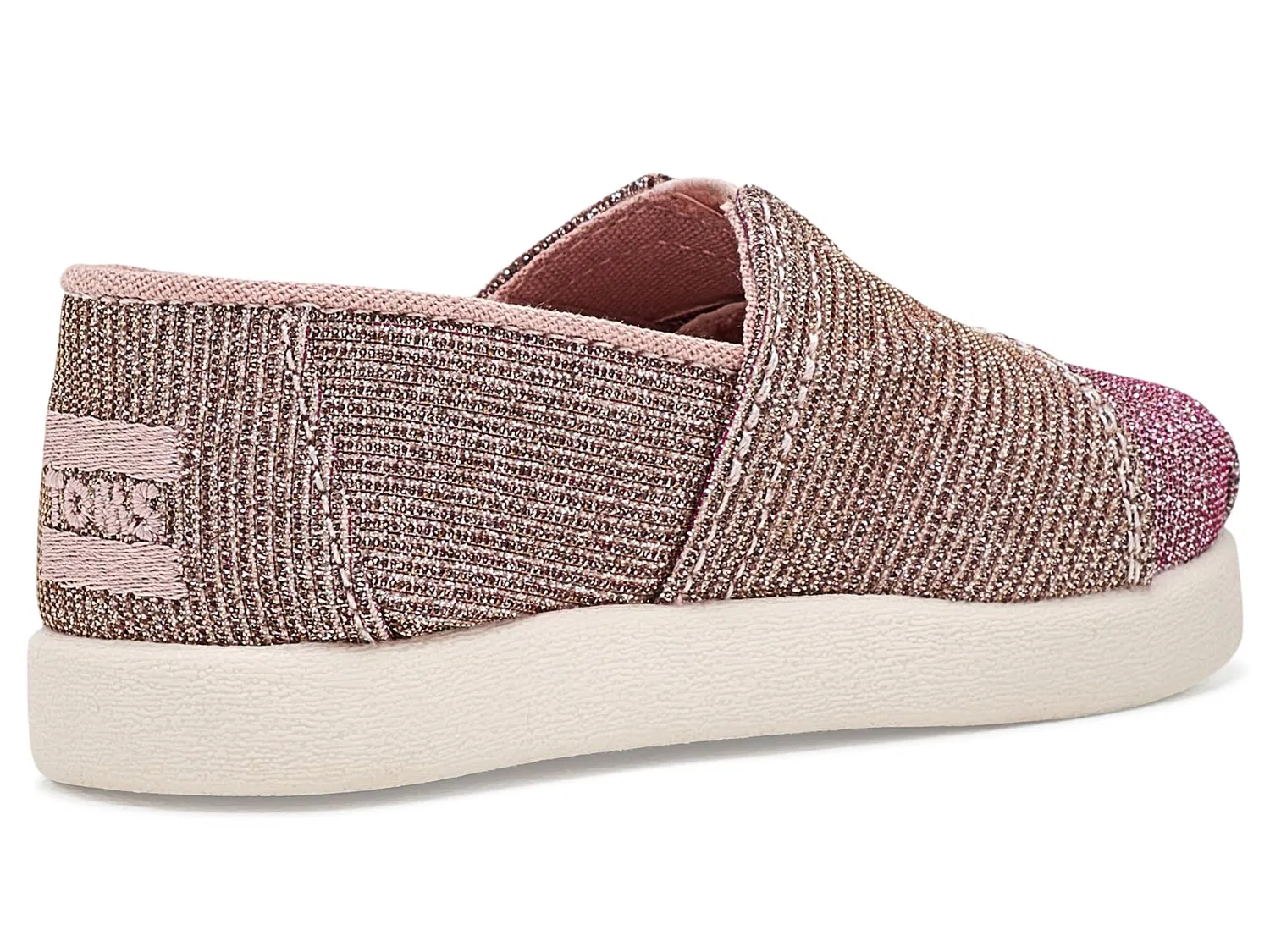 Балетки Alpargata Classic (для малышей и маленьких детей) Toms Kids, Light Pink — фото 4