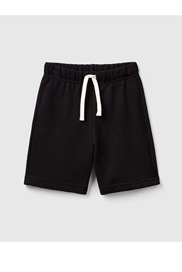 Детские шорты для мальчиков с принтом Benetton, Black