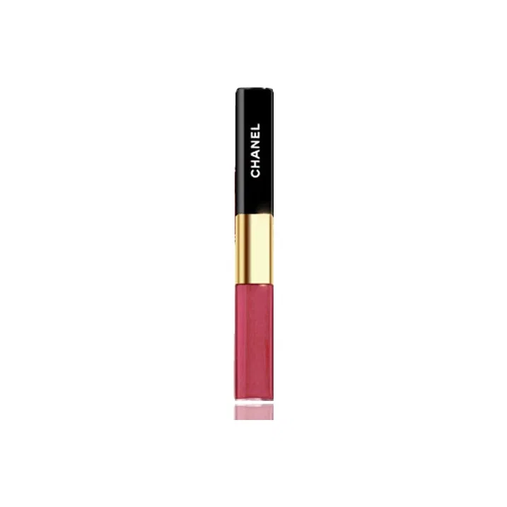 Женский двусторонний жидкий тинт для губ с блеском, модель Dual Effect Color Retention Glossy, CHANEL, #48 Soft Rose