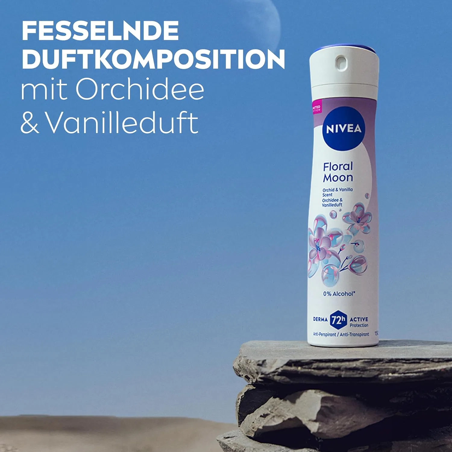 Дезодорант-антиперспирант NIVEA Floral Moon Limited Edition, 150 мл — фото 4
