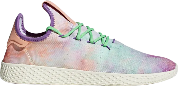 

Кроссовки Adidas Pharrell x Tennis Hu Holi 'Chalk Coral', многоцветный