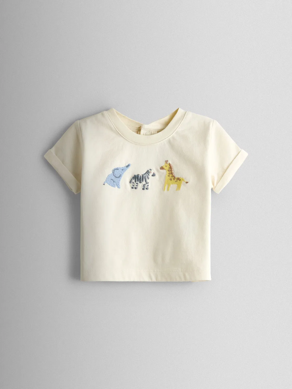 Комплект из топа и шорт, сафари Jojo Maman Bébé, кремовый — фото 2