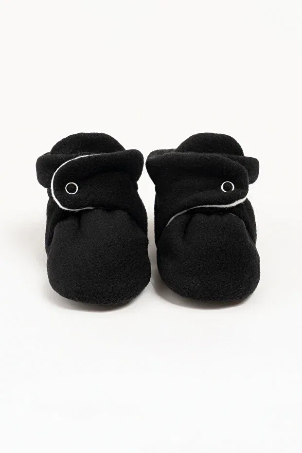 Детские тапочки для девочек хлопковые Babyzilla, Black