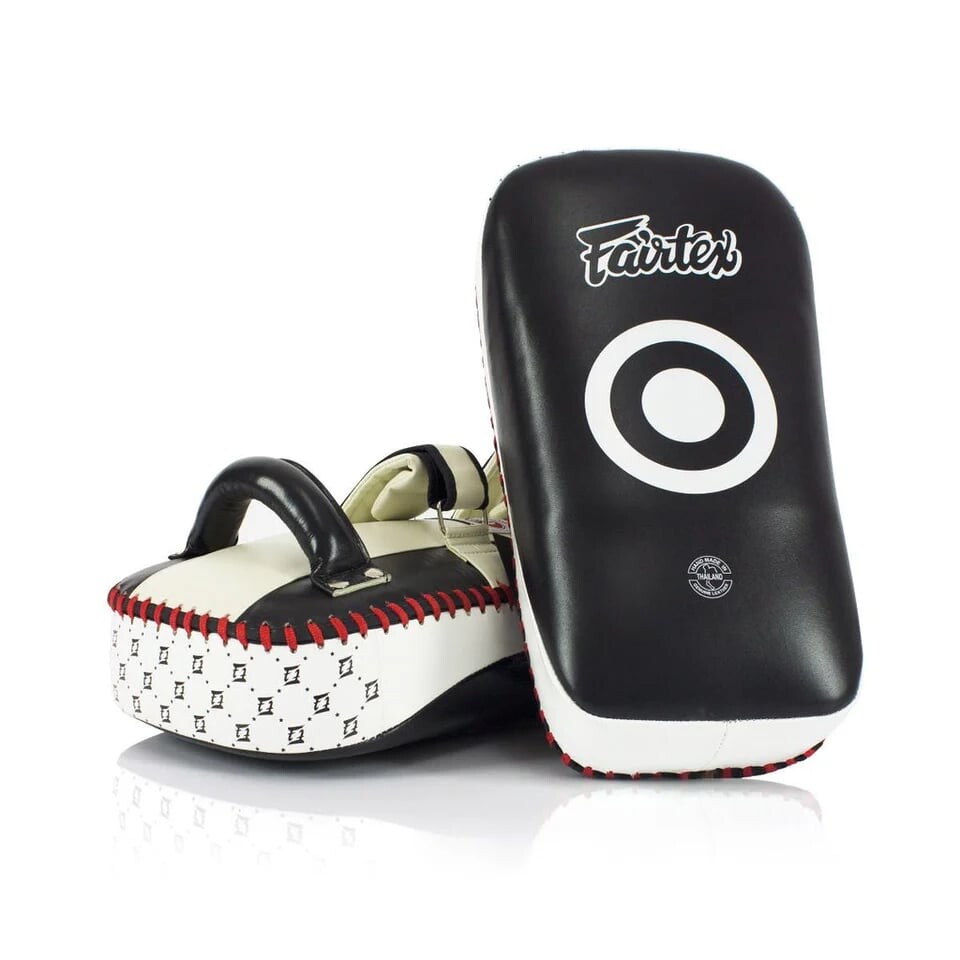 

Тай Пэды Fairtex KPLC-2, черный/белый