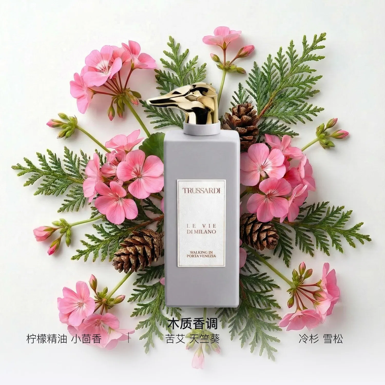 Парфюмерная вода Wander Venice Doors, 100 мл, TRUSSARDI, Beige Blue — фото 2
