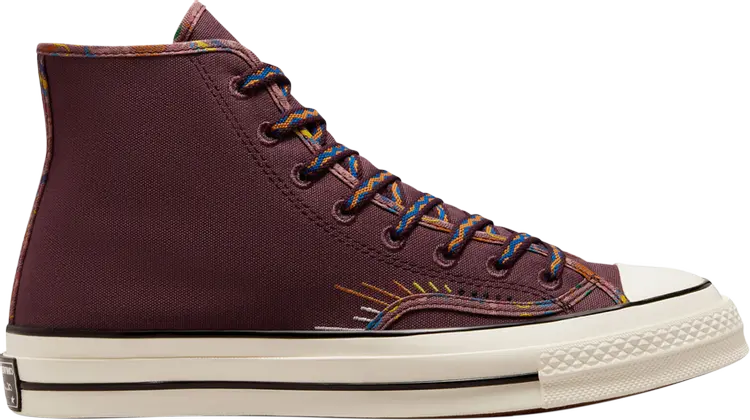 

Кроссовки Converse Chuck 70 High Heritage Detail, фиолетовый