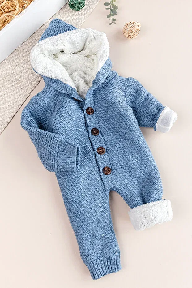 Детский комбинезон для мальчиков с длинным рукавом Babymod, Blue — фото 3