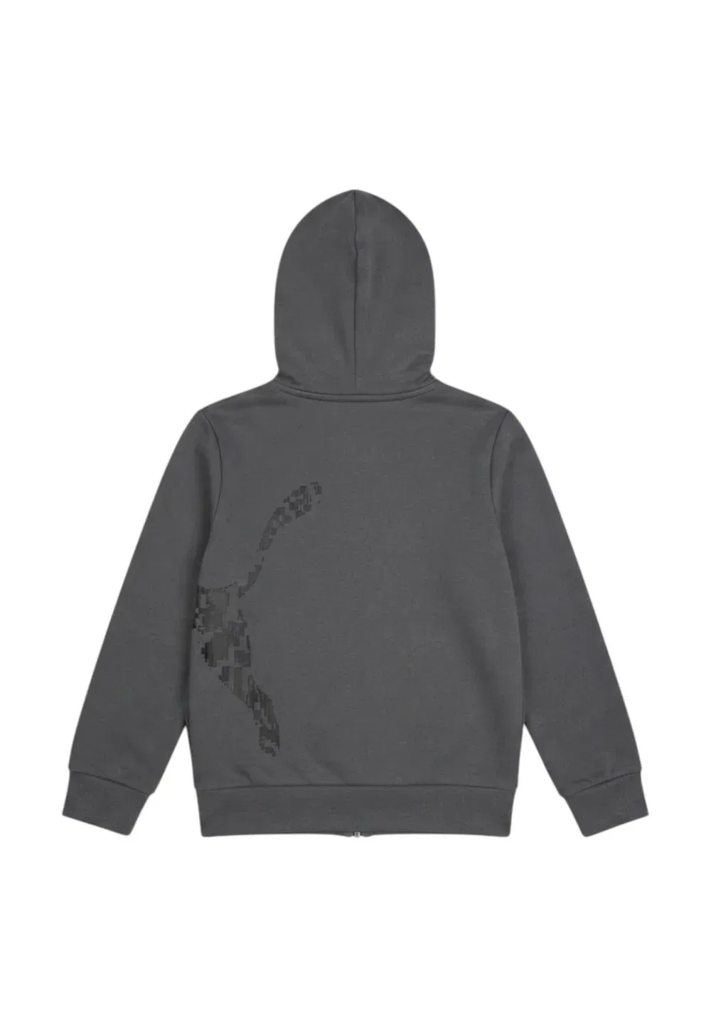 Felpa zip cappuccio ess grap полная молния ho col 34 - толстовка на молнии Puma, Grey — фото 2