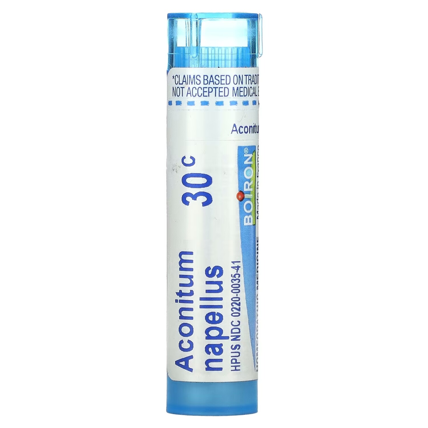 

Boiron Single Remedies Аконит клобучковый 30C, приблизительно 80 гранул