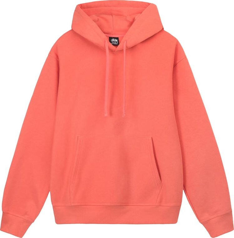 

Худи Stussy Back Appliqué Hoodie 'Rose', оранжевый