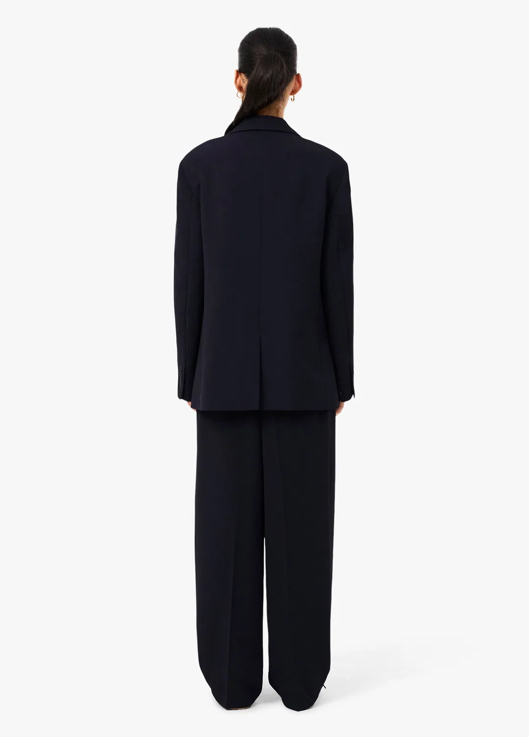 Брюки Lacoste oversize fit, navy — фото 4