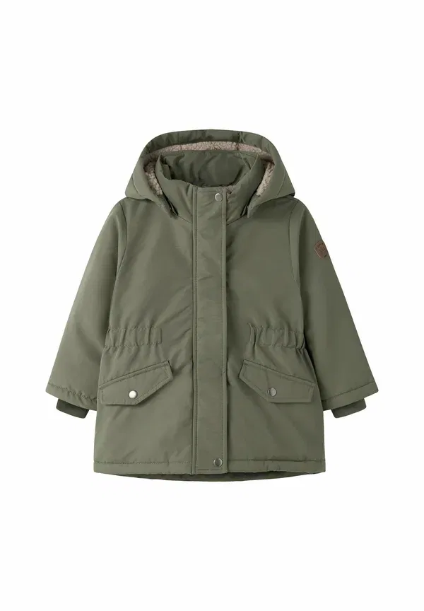 Куртка утепленная Parka Name It, dusty olive, оливковый