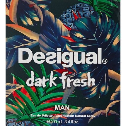 Туалетная вода-спрей Desigual Dark Fresh For Men 3,4 унции — фото 2