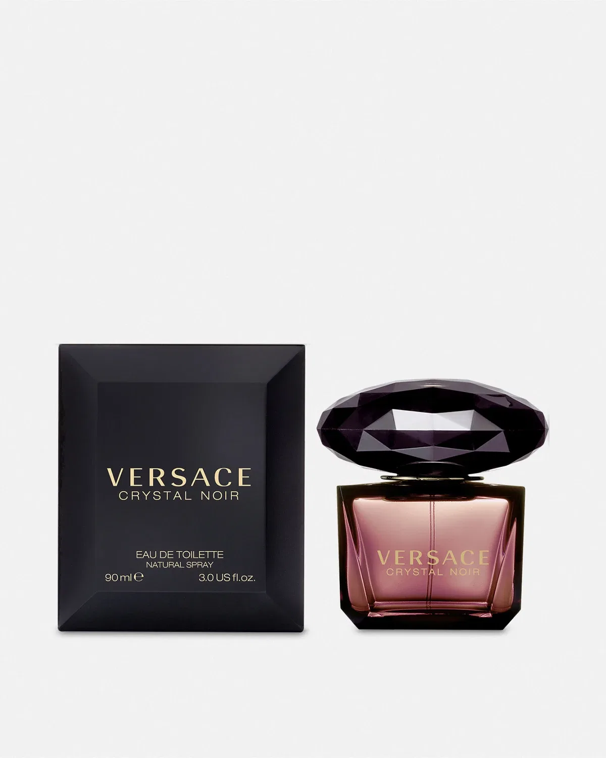Туалетная вода Crystal Noir 90 мл Versace, черный — фото 2