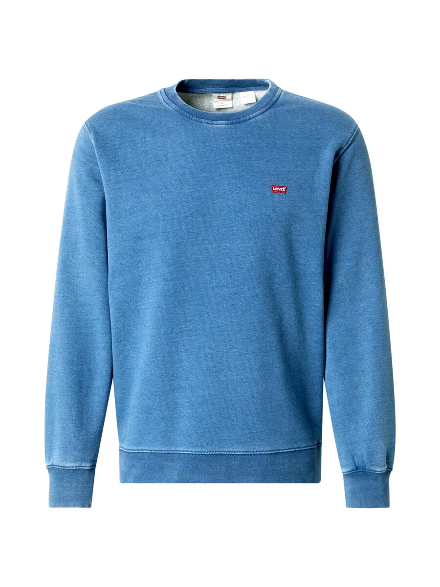 Толстовка LEVI'S стандартного кроя «Original Housemark Crewneck Sweatshirt» королевского синего цвета