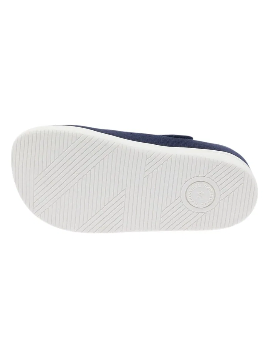 Кроссовки Beppi First-Step 'Canvas Shoe' темно-синего цвета — фото 2