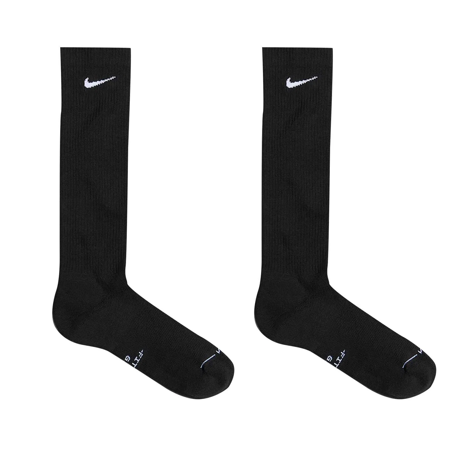 Комплект носков с принтом Nike, Black/White — фото 3