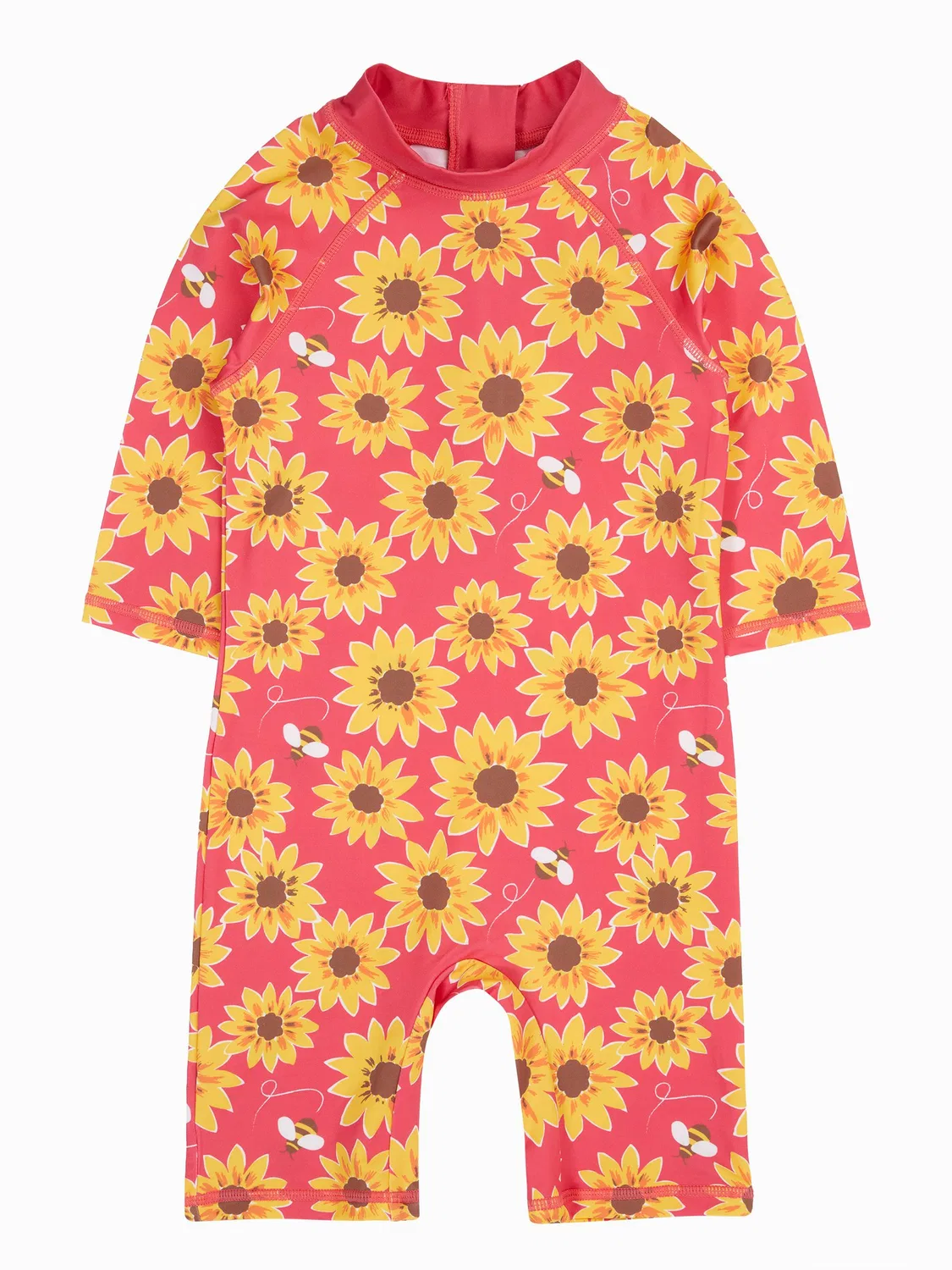 Купальник Little Sunsafe Suit Frugi, розовый