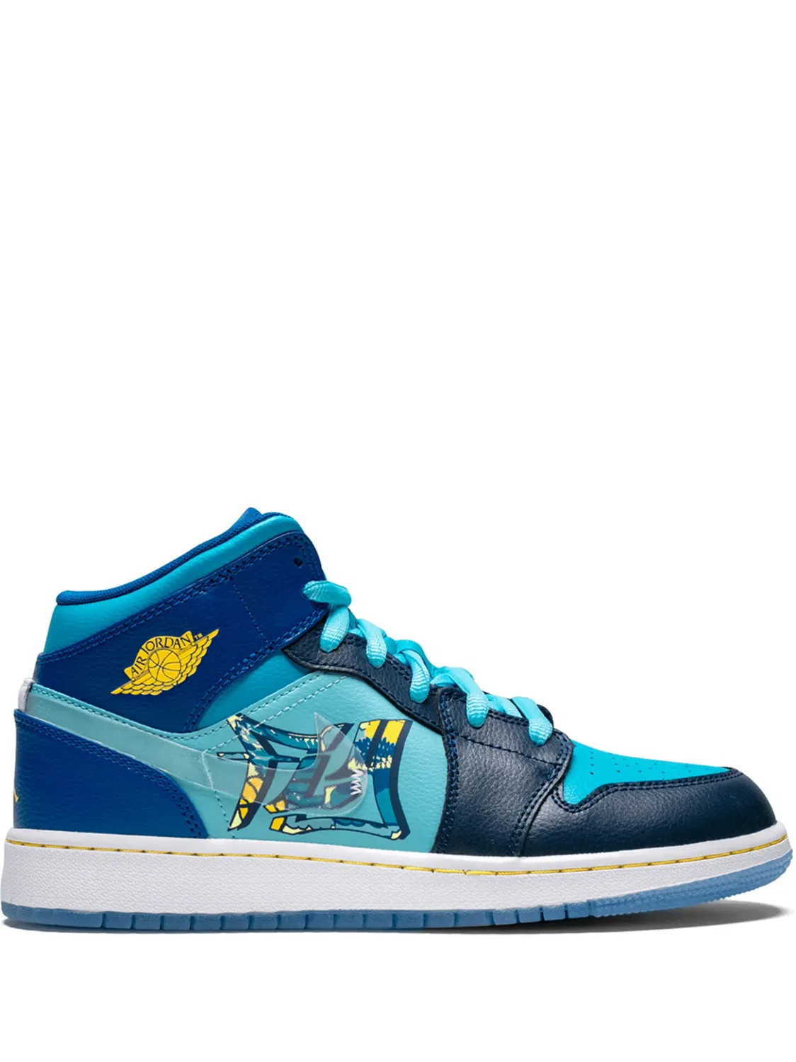 Кроссовки Air Jordan 1 Mid, синий