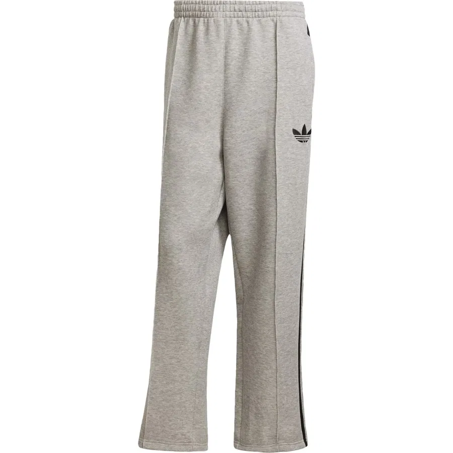 Спортивные штаны свободного кроя из футера Adicolor Spacer Baggy Track Pants adidas, Серый — фото 3