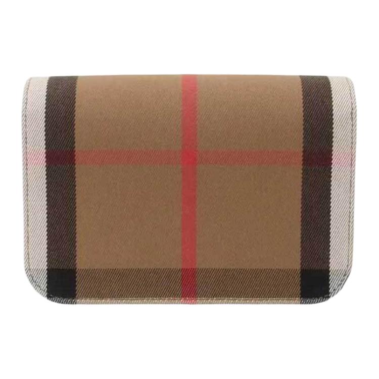 Женская сумка Burberry из замши и кожи, черная — фото 3