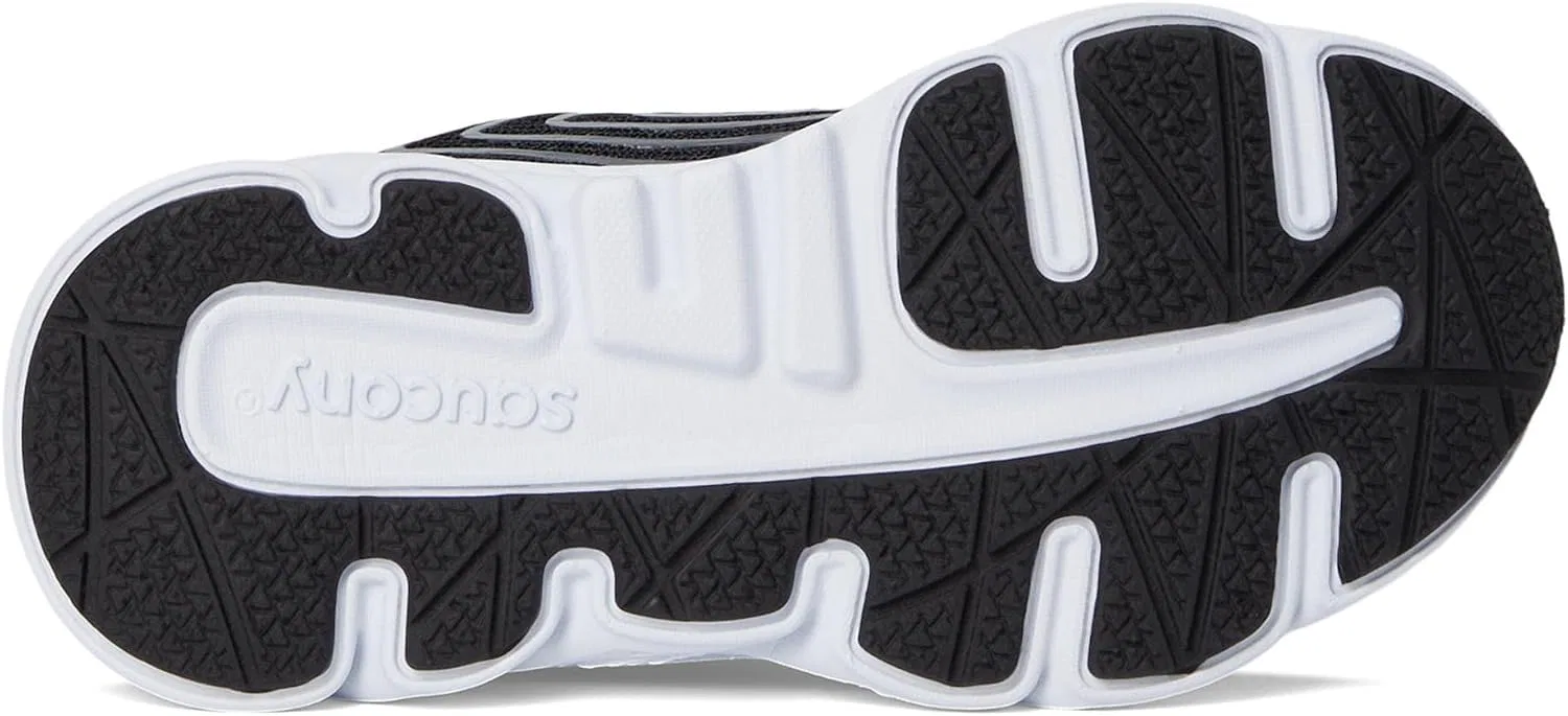 Детские кроссовки для мальчиков Wind 3.0 Saucony, Black/White — фото 3