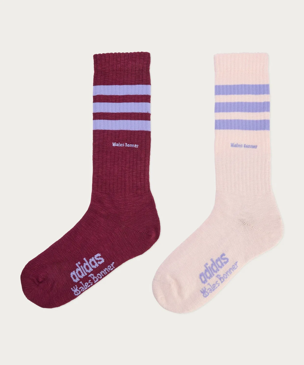 Носки с принтом, 2 пары, модель 3S SOCK Adidas, Red