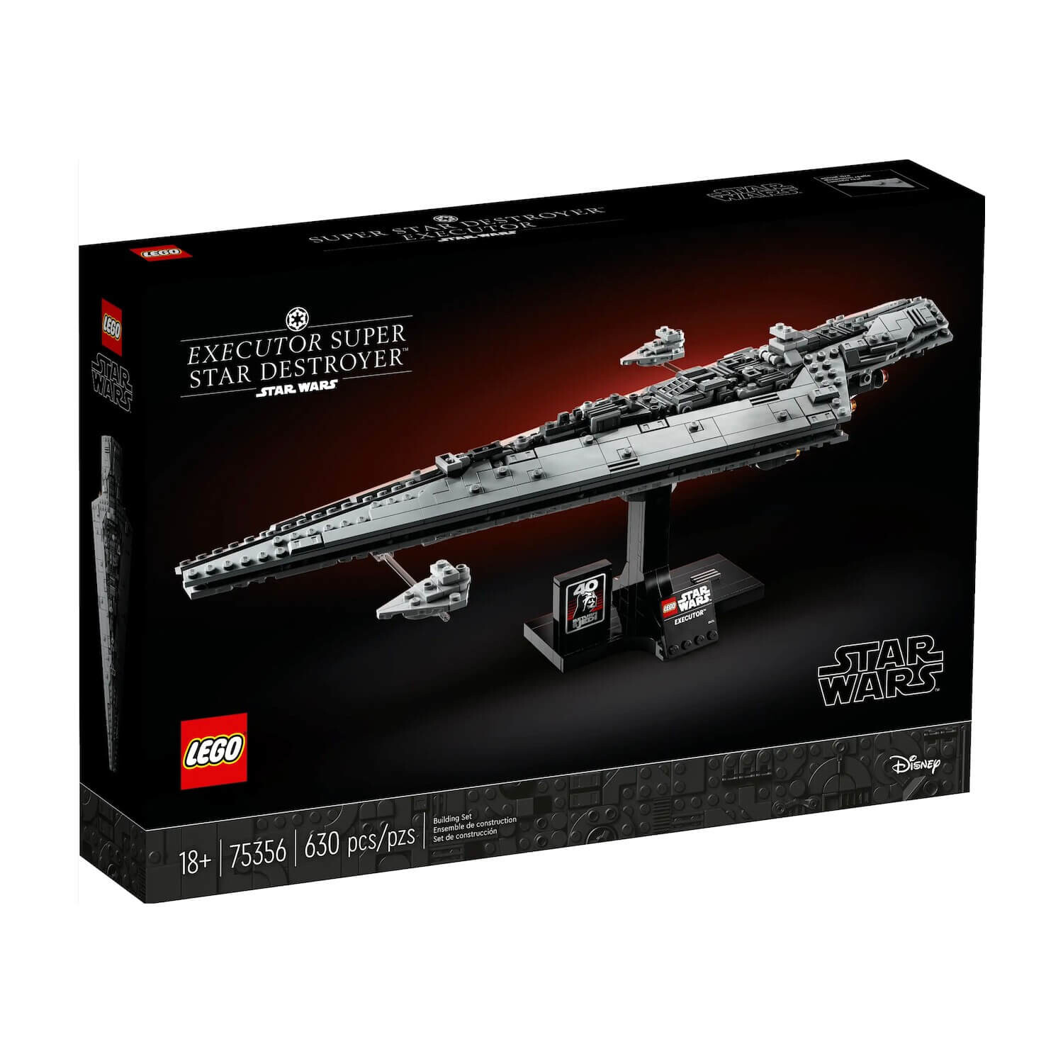 Конструктор Lego 75356 Star Wars Звездный суперразрушитель «Палач», 630 деталей