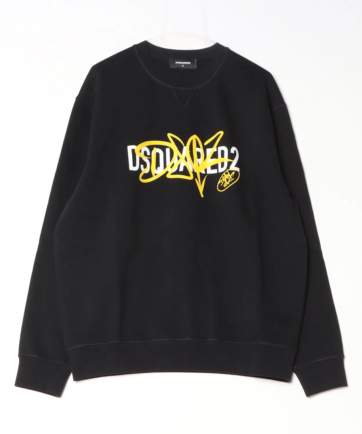 Мужской свитшот с графическим принтом Cool Fit DSQUARED2, Black