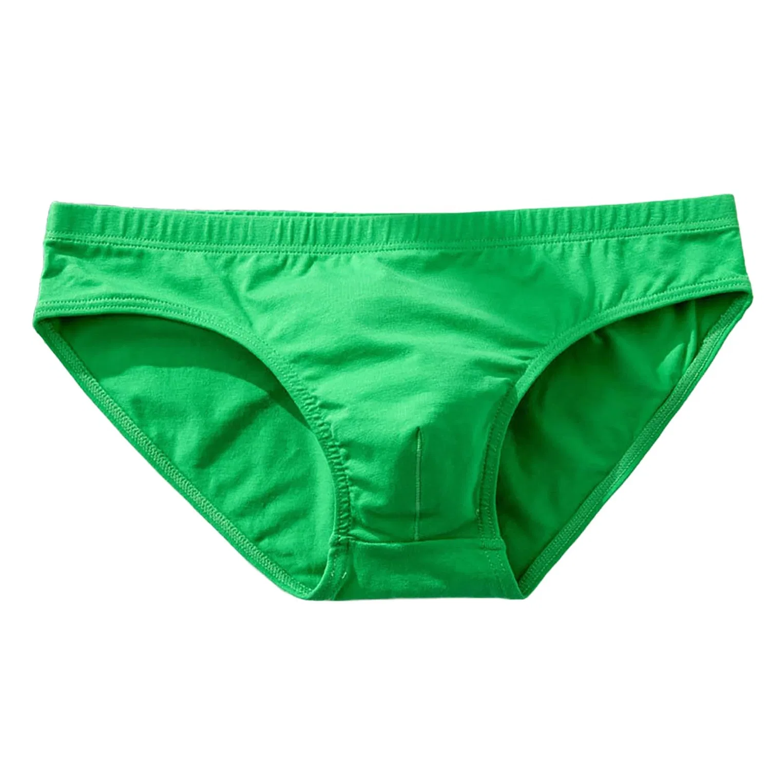 Мужские хлопковые трусы-слипы Black, Green