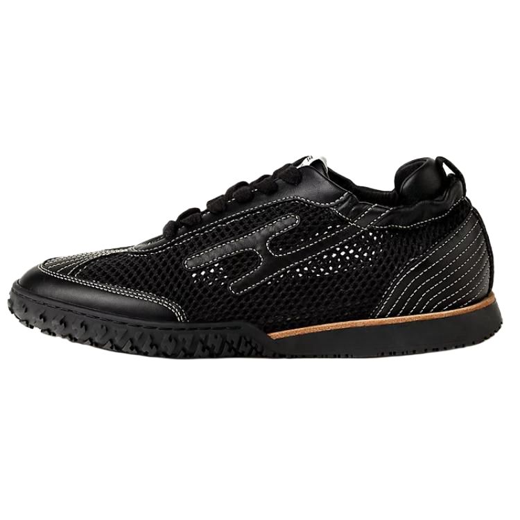 HERMES Кроссовки Jet Low Top Casual, женские, черные