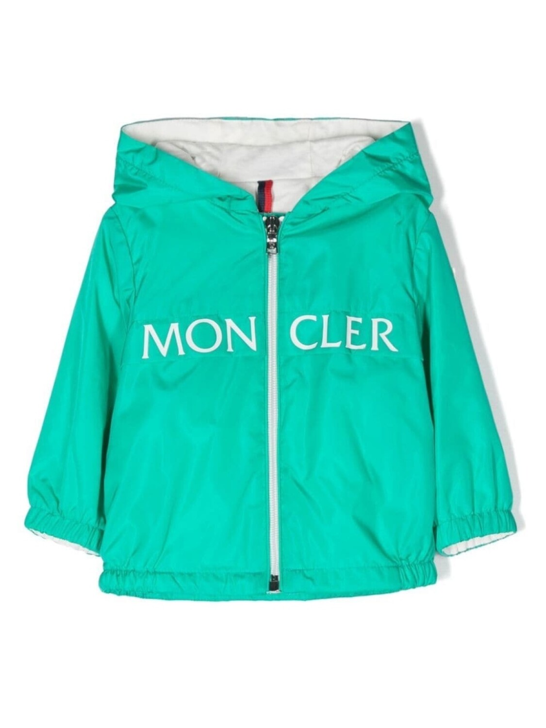 

Куртка с капюшоном и логотипом Moncler Enfant, зеленый