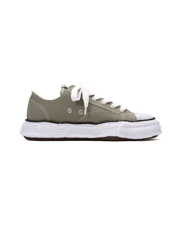 Кроссовки peterson 23 og sole canvas low 'green' Maison Mihara Yasuhiro, зеленый — фото 2