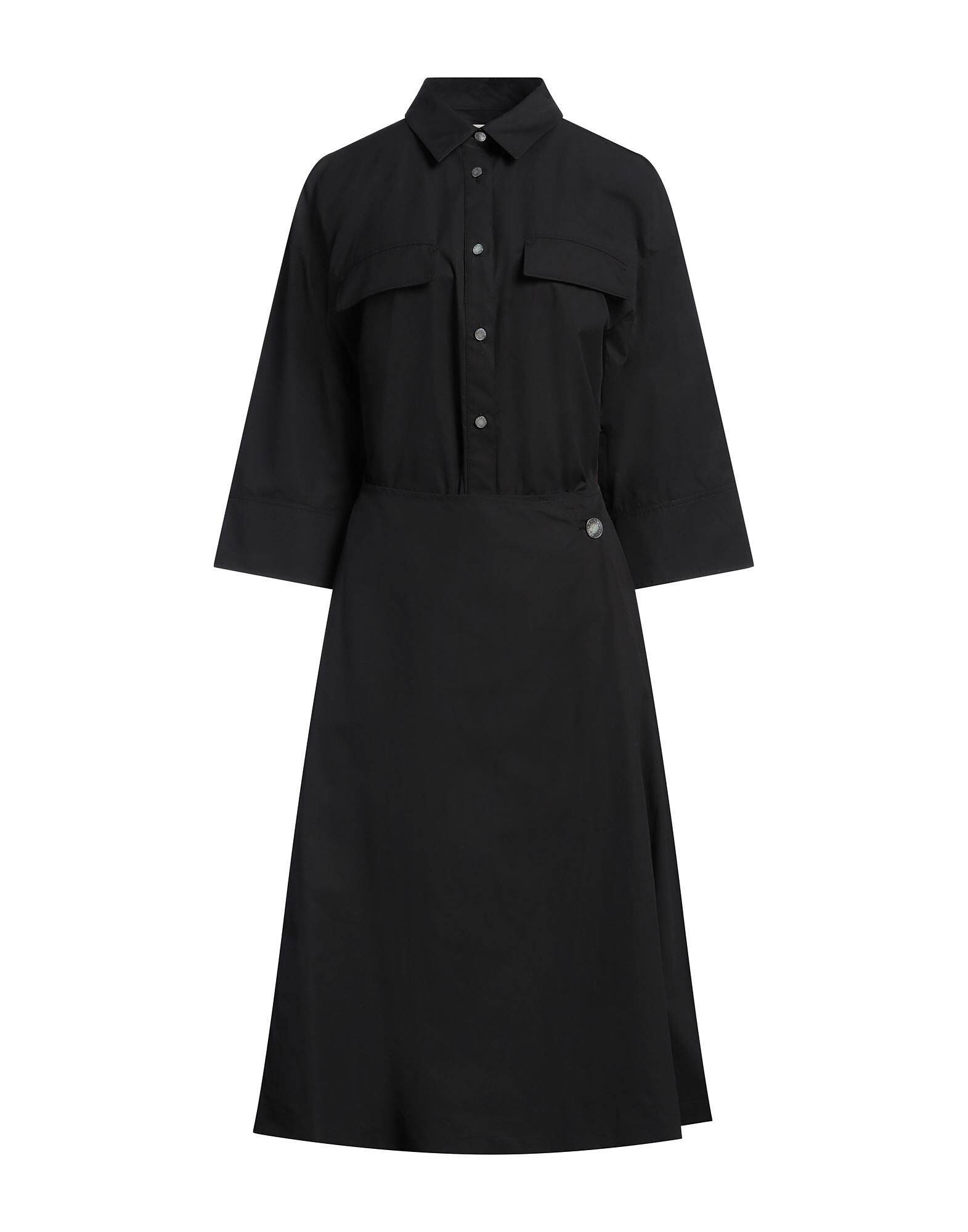 

Платье миди Agnona, черный