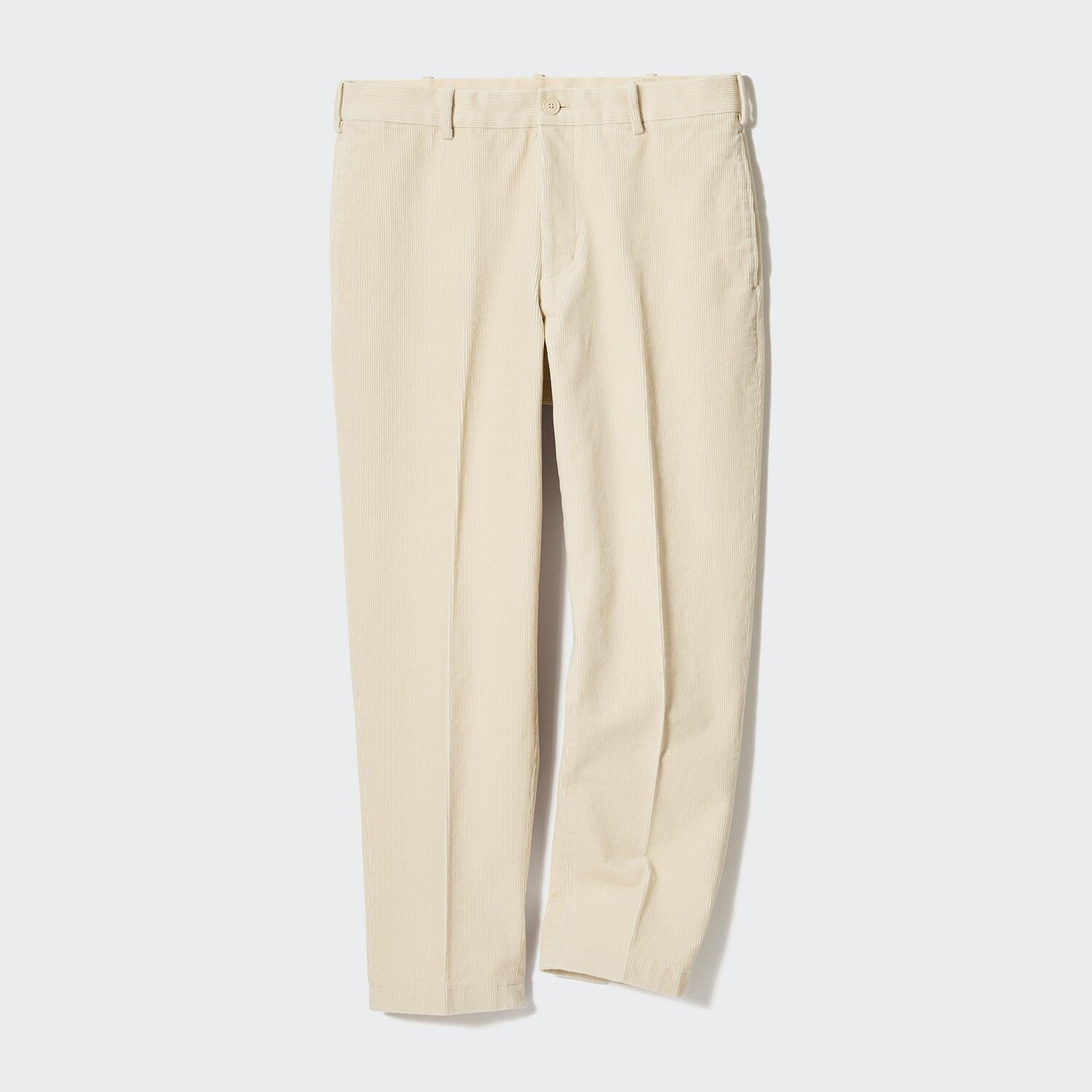 

Умные брюки до щиколотки (Вельвет) UNIQLO, телесный