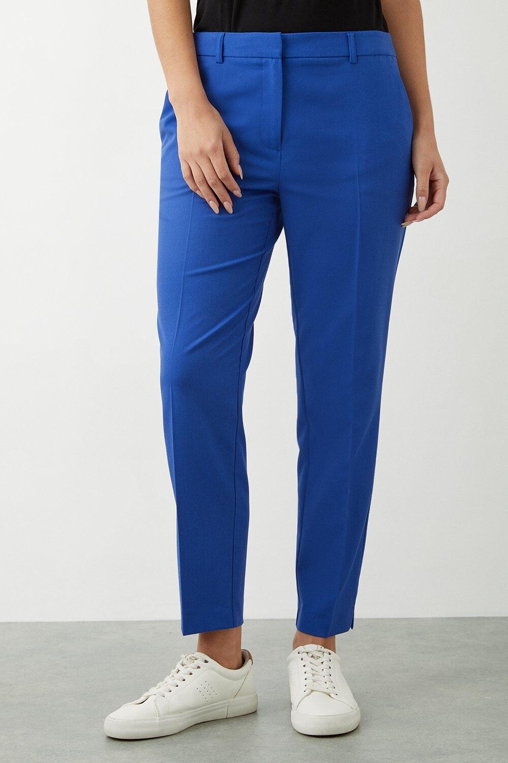 

Узкие брюки Grazer до щиколотки Dorothy Perkins, синий
