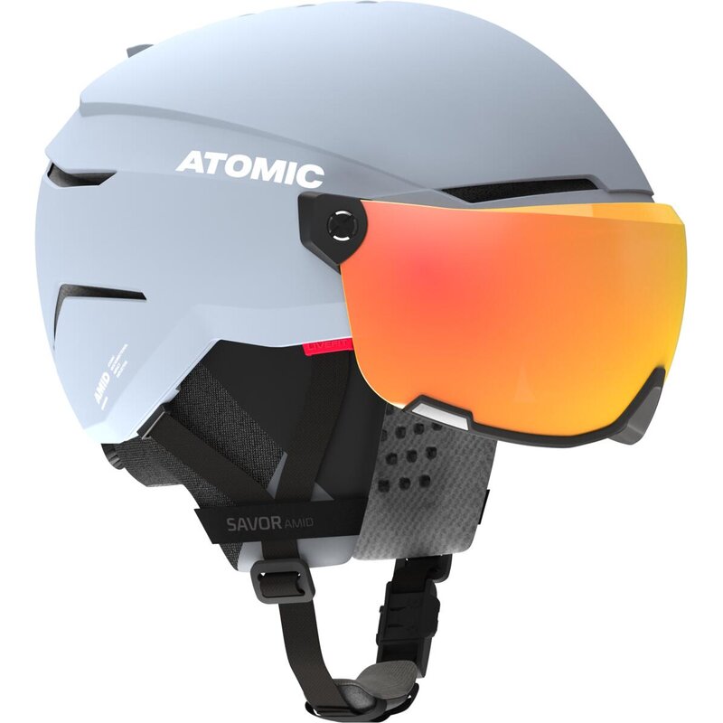 

Шлем Savor Amidé в козырьке HD серый Atomic, мультиколор