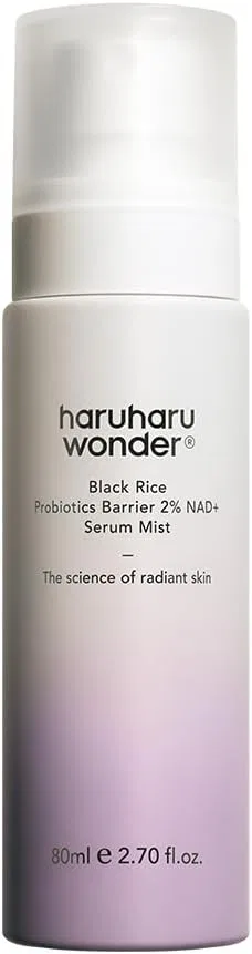 Увлажняющий мист Haruharu Wonder Black Rice Probiotics Barrier с NAD+, 80 мл