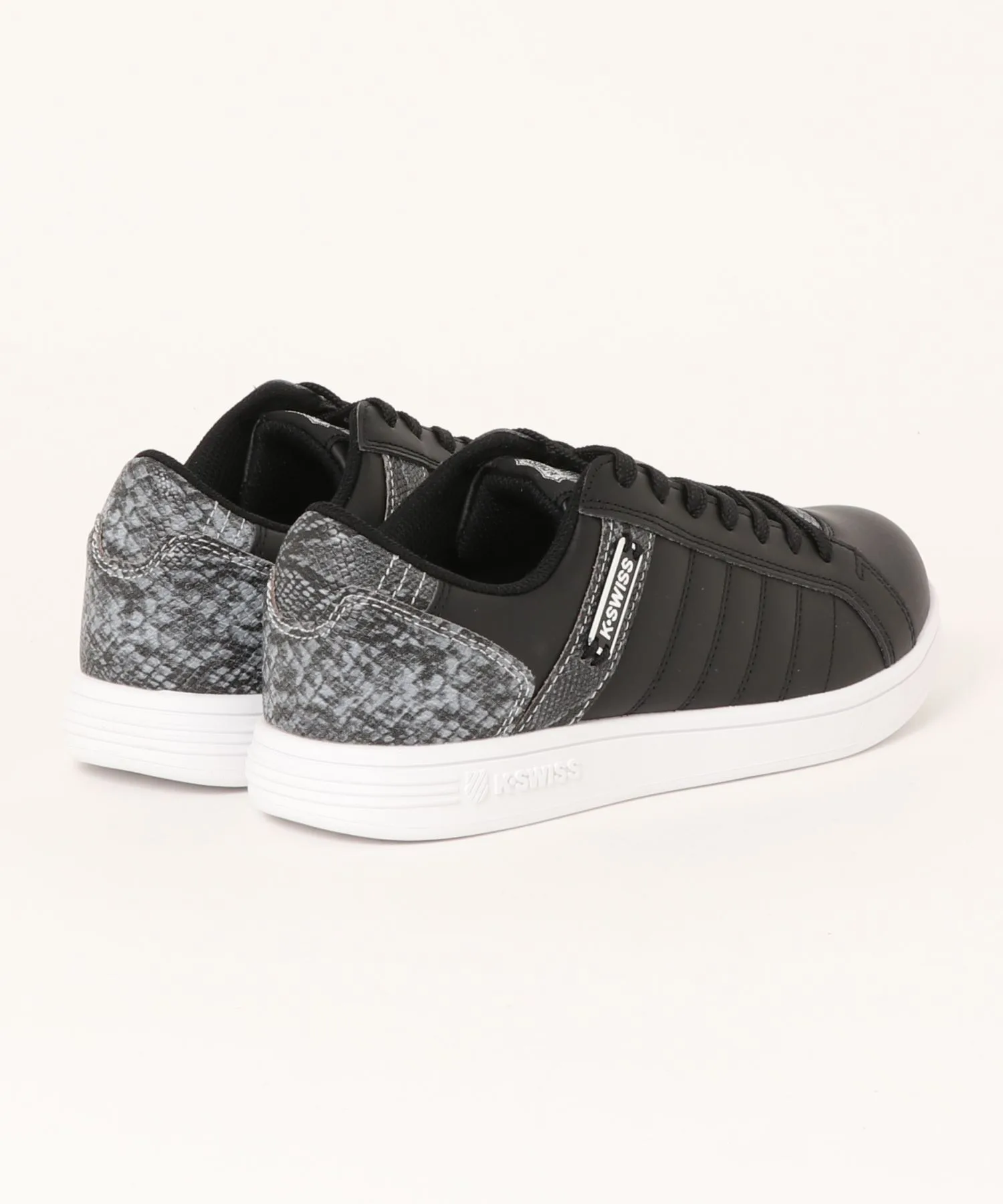 Мужские кеды из синтетической кожи KS 300 SNK K-SWISS чёрные — фото 2