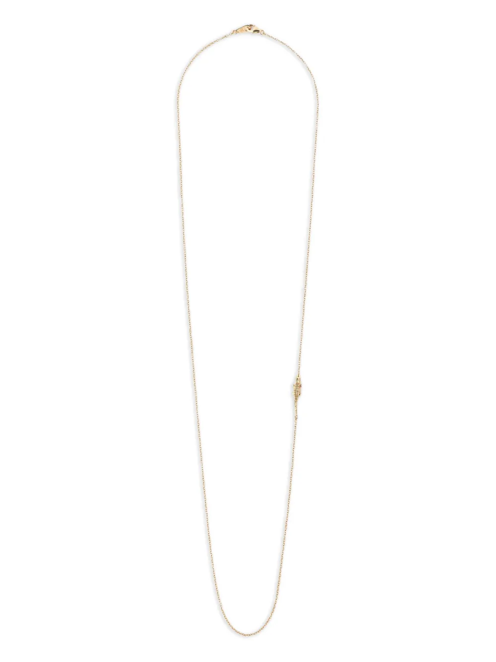 

Колье Alligator Chain из желтого золота Bibi van der Velden, золотой