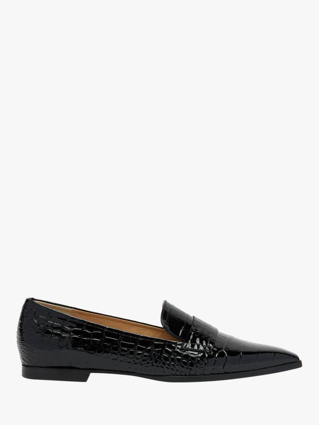 Totter кожаные лоферы с острым носком Russell & Bromley, Black