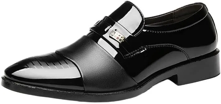 Лоферы мужские итальянская кожа Black UOPYNE
