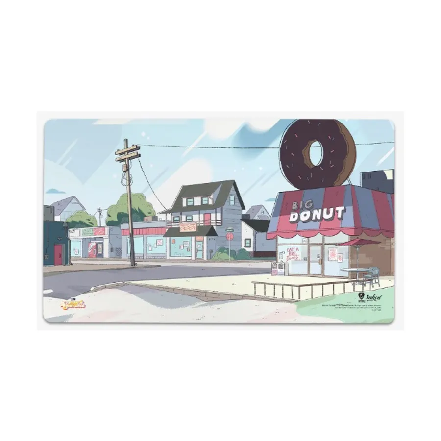 

Игровой коврик - Большой пончик из Вселенной Стивена, Playmats (Inked Gaming)