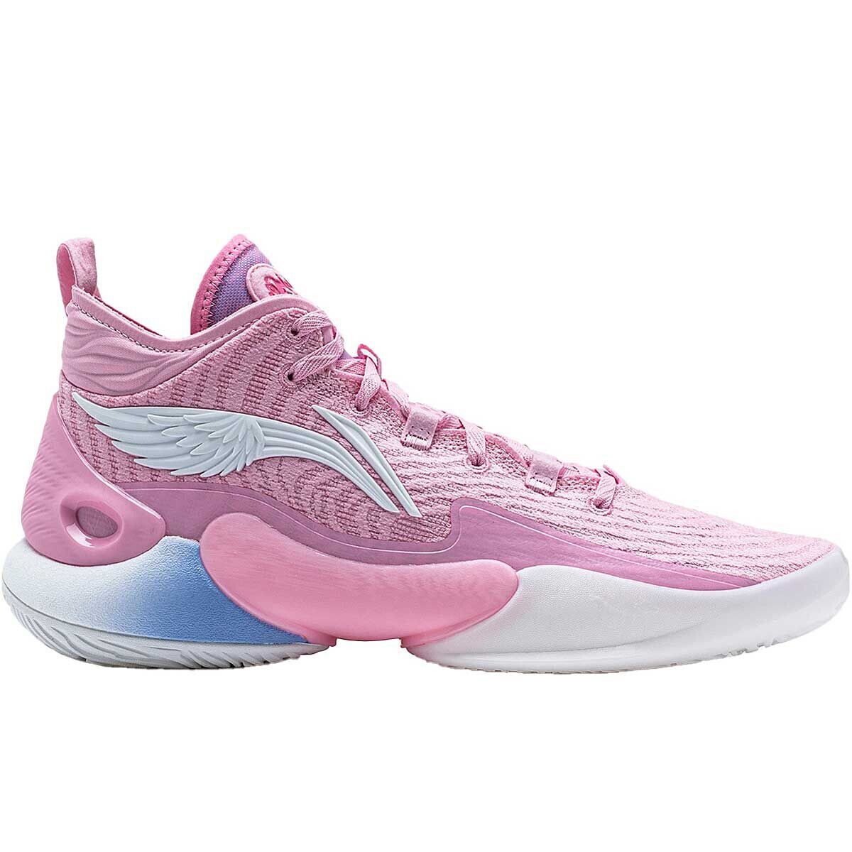 

Баскетбольные кроссовки Юшуай 18 Любовь Li-Ning, цвет Pink/Weiß/Blau