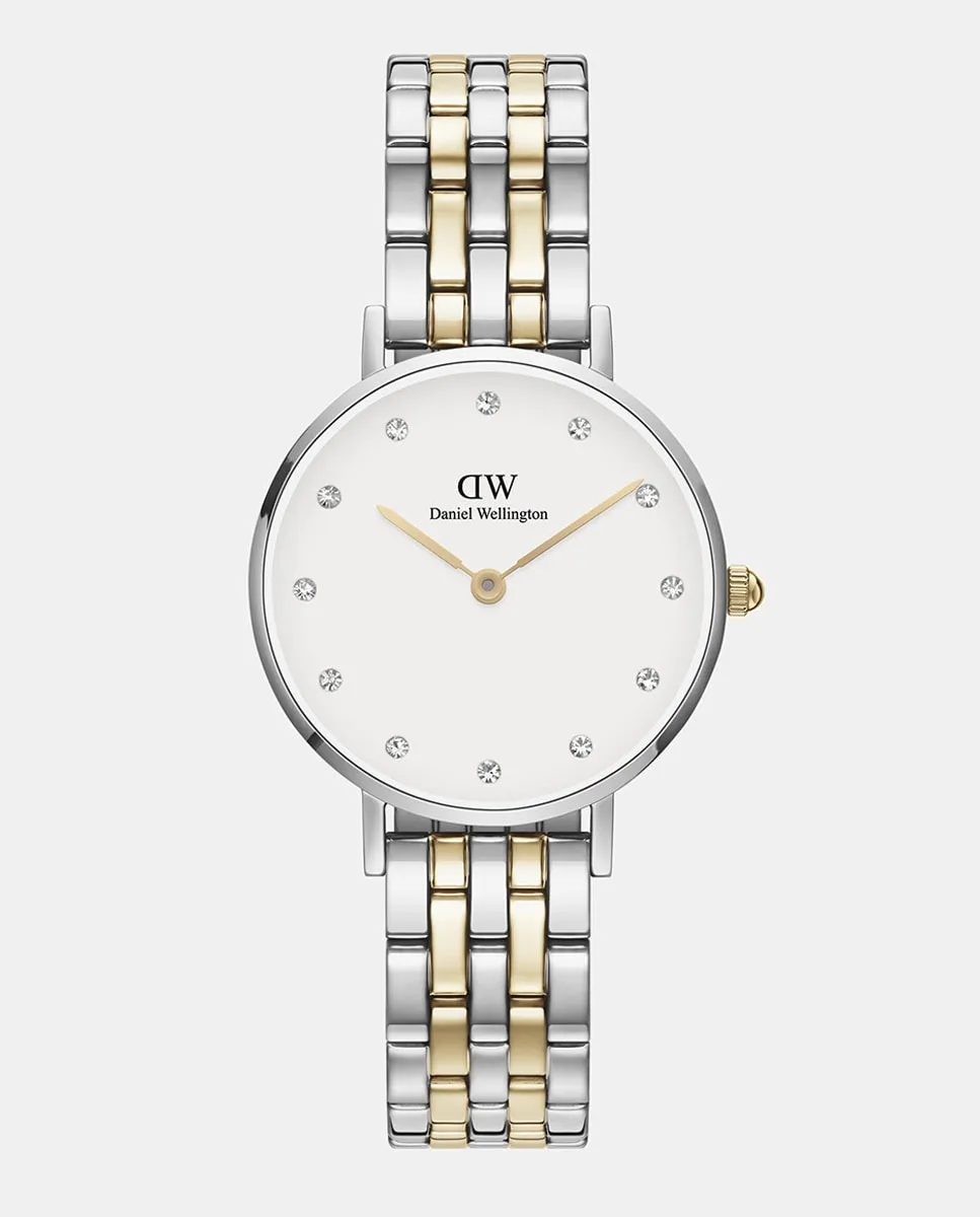 

Женские часы Petit Lumine Link DW00100616 из двухцветной стали Daniel Wellington, мультиколор