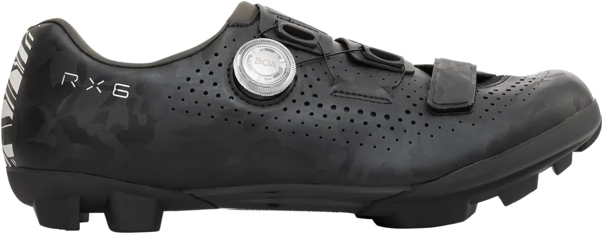 Велотуфли для гравийной езды SHIMANO SH-RX600 для мужчин, черный — фото 4